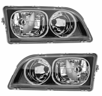 Scheinwerfer Set FüR Volvo S40 V40 1 2002- H7 Halogen LWR Streuscheibe