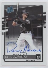 2020 Panini Donruss Optic Rated Rookie Signatures Danny Mendick #RRS-DM Auto sy1