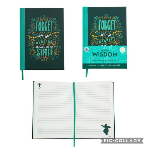 Disney Wisdom Series Limited Edition Quote Lined Journals Dumbo Baloo Piglet - Picture 4 of 25