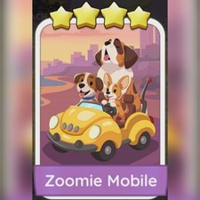 1x Zoomie Mobile ⭐⭐⭐⭐ Set 14 :- Mono_Poly_Go Stickers :- Best Service