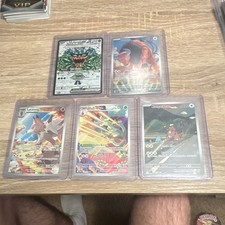 Pokemon TCG Crown Zenith 5-Card Lot Khanhaskan VMAX Tauros Lycanroc Full Art