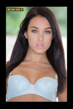 Megan Rain #2 (Promo Photo) 4x6".  Model Info.