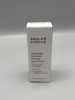 Paula s Choice Clinical Ceramide Enriched Eye Cream Retinol Vitamin C .5 Fl Oz