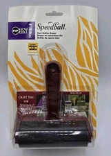 Speedball Art Products 41228 Speedball Brayer 4"-Hard Rubber Roller Popin