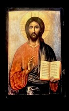 Christ Pantocrator Orthodox Christian Wooden Icon