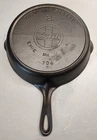 GRISWOLD #8 Cast Iron Skillet Pan 704 R Large Block Slant Logo Fully Restored!!