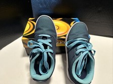 Heelys Youth Size 4 Navy  Light Blue Never Been Worn With BOX