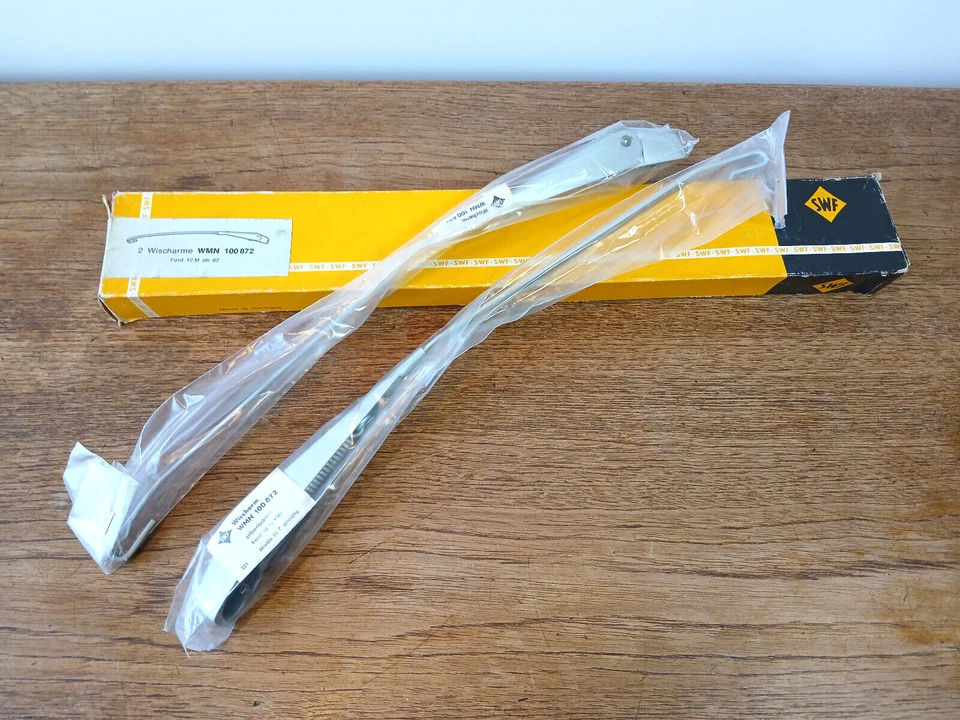 NOS SWF WMN 100872 Ford 12M ab 62 Taunus P4 P6 Scheibenwischerarme Wischerarme - Изображение 2 из 4