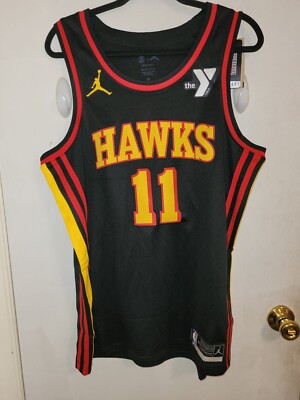 Jordan Atlanta Hawks Trey Young Statement Swingman Jersey Men s Size Large New
