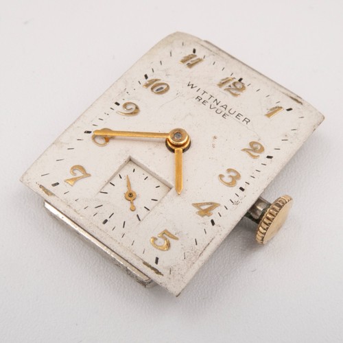 Reloj Pulsera Vintage Wittnauer Calibre 7TN Revue 17 Joyas Movimiento, Mantiene el Tiempo - Imagen 3 de 4