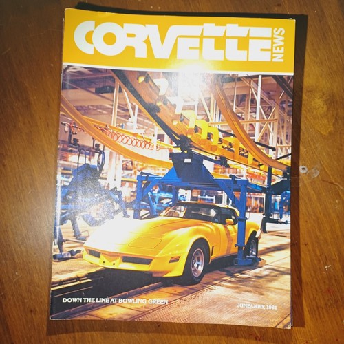 Corvette News Magazines 1980 -1982 set of 9 Issue Lot - Picture 7 of 11