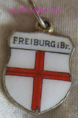 Insigne Blason Mannheim En Argent - Pin's Tourisme - Fabrication Française - Occasion