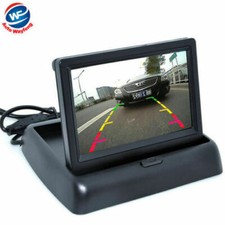 TFT-Farbmonitor 4,3 Zoll Mit Faltbarem Display Nachtsicht Für Universelles Auto