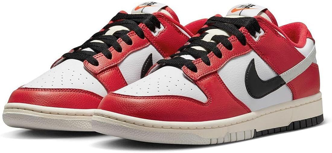 Nike Dunk Low Retro PRM Chicago Split DZ2536-600 Men's Woman Nike Dunk Low Retro PRM Chicago Split DZ2536-600 Men's Woman