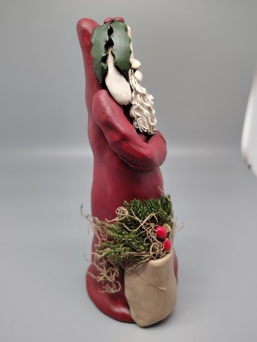Vintage Handmade Ceramic Santa Clause Decor Signed marsae 1994 No 0022 - Picture 4 of 12