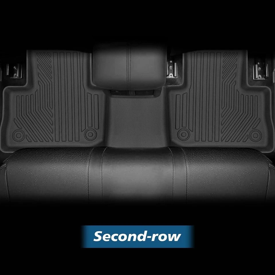 Juegos completos de 3 alfombrillas para todo tipo de clima para Toyota RAV4 2019-2024 delanteras traseras Foto 4 de 4