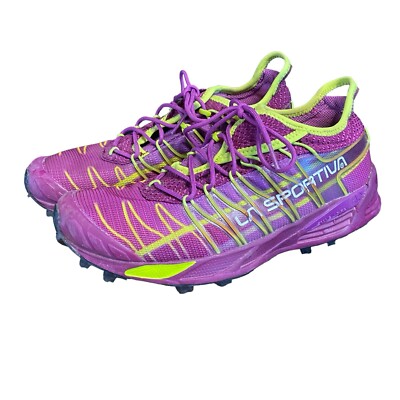 La Sportiva Mutant Trail Running Shoe Womens Purple Hiking Low Top Lace  Up