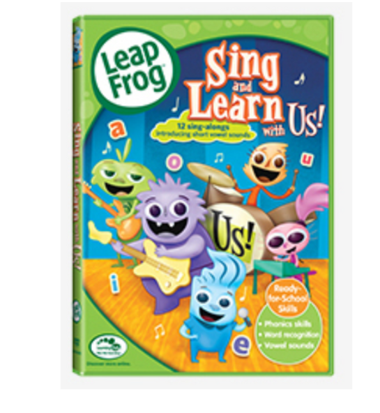 New Leap Frog Learning Alphabet & Phonics DVD Kid Learning