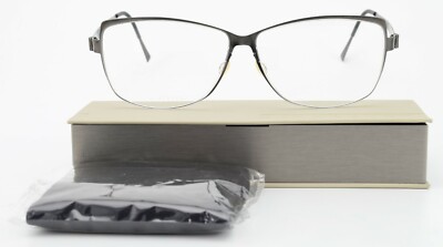 LINDBERG Brille Strip Titanium Mod. 9522 56-11 125 Col. PU9 Anthrazit Design DK