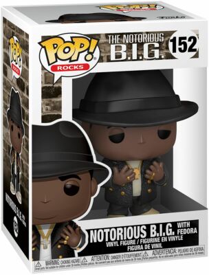 Notorious B.I.G. Fedora Hut Biggie Rap Hip Hop POP! Rocks