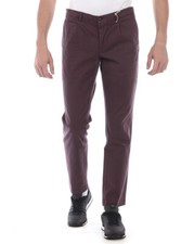 Pantaloni Daniele Alessandrini Jeans Trouser Cotone Uomo Bordeaux P33213807 252