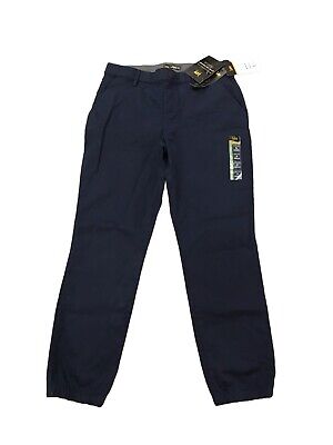 Womens Lee Ultra Lux Comfort Waistband Tapered Jogger Pull On Pants Size 6  Navy