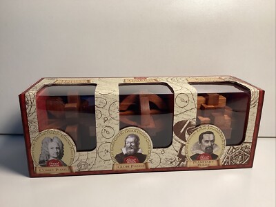S041 Professor Puzzle VC1328 Racing Car Holz Halley s Galileo s Kepler s