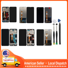 For OnePlus Nord N300 5G N100 N200 5G Display LCD Touch Screen Digitizer Frame