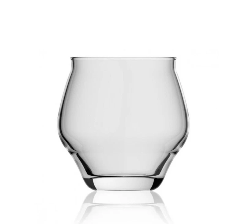 4 Bicchieri Bicchierini da Amaro Liquore Whisky Rum BRANDANI in Vetro Set Regalo, fotografia 3 di 9