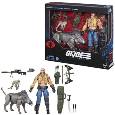 G.I. Joe クラシファイド ドレッドノックGnawgahyde gijoe G.I. Joe Classified Series Dreadnok Gnawgahyde, Porkbelly, Yobbo