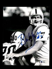 Bert Jones BAS Beckett Coa Signed Colts 8x10 Autograph Photo