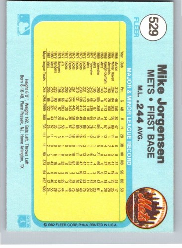 1982 Fleer Baseball Complete Your Set You Pick Choose #529-660 - Bild 3 von 175