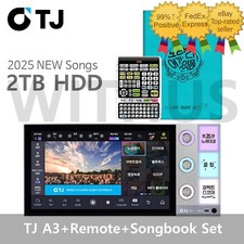 TJ Taijin Media A3 21.5" Touch Screen Karaoke Machine Remote Songbook Korean 