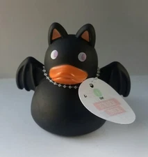 Target Bullseye’s Playground 2024 Halloween Rubber Duck Black Bat 