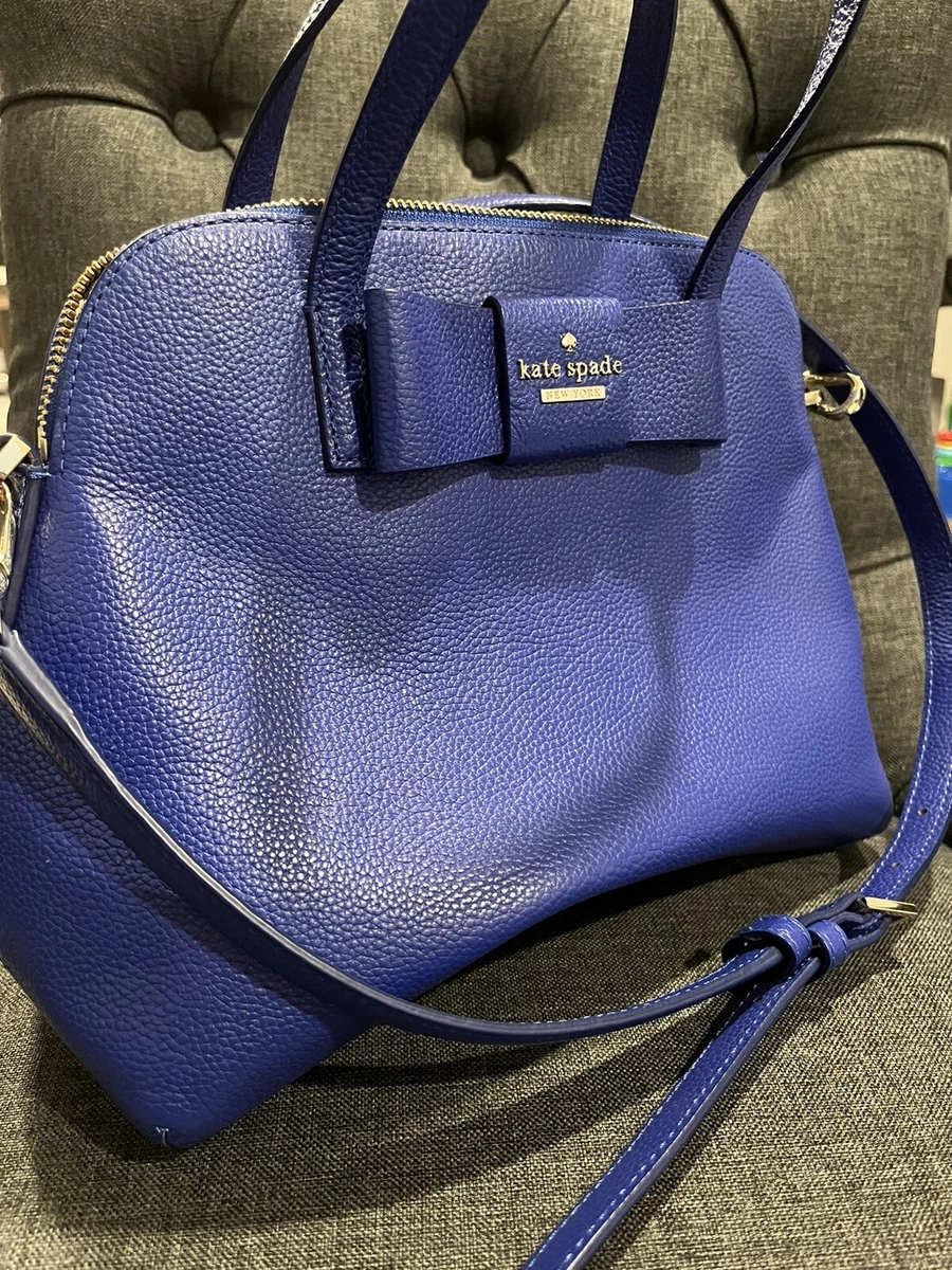 Kate spade cobalt blue best sale purse