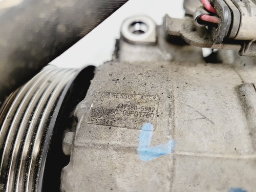 2012-2014 Mercedes C250 A/C Compressor w Hoses - Picture 6 of 8