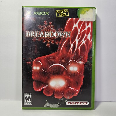 Breakdown (Microsoft Xbox) Complete CIB Namco FPS 