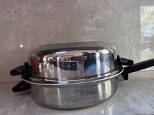 Sartén para freidora de pollo Camelot 304 Thermium Multi-Plex tapa de acero inoxidable de colección