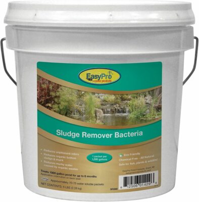 EasyPro Sludge Remover Bacteria Beneficial Bacteria for Ponds & Lakes - 10 lbs