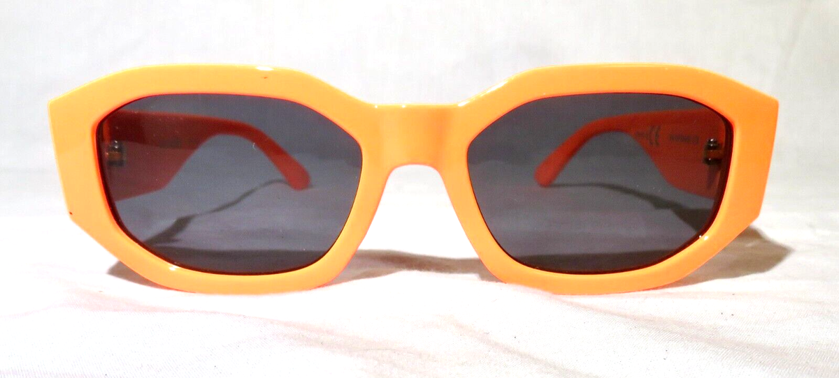 Steve Madden SR0921 Candy Coated Sunglasses, Mango orange plastic