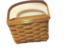 Longaberger 1996 Edition Dresden Tour Basket II! Signed by Jerry Longaberger 3!