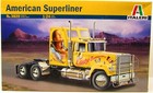 Italeri 1/24 Américain Superliner Camion Modèle Kit 3820 Plastique Big Rig Semi