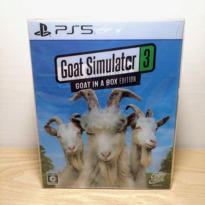 PS5 Goat Simulator 3 GOAT IN A BOX Collector's Edition New
