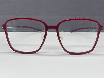 ic Berlin Brille Herren grau groß L XL eckig Harper NP499  Doppelsteg Pilot