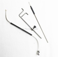 HQ Steel Made in USA Violin/Viola Sound post setter 3 Piece Kit  Retriever,Gauge