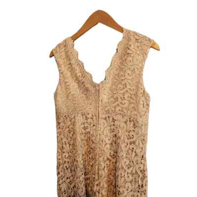 Marina dress- gold lace - size 8 | eBay Marina dress- gold lace - size 8 | eBay