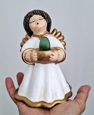 Vintage!🔥Bozner Engel Thun ~  NATIVITY ANGEL~SEA GLASS & POTTERY~Made in Italy 