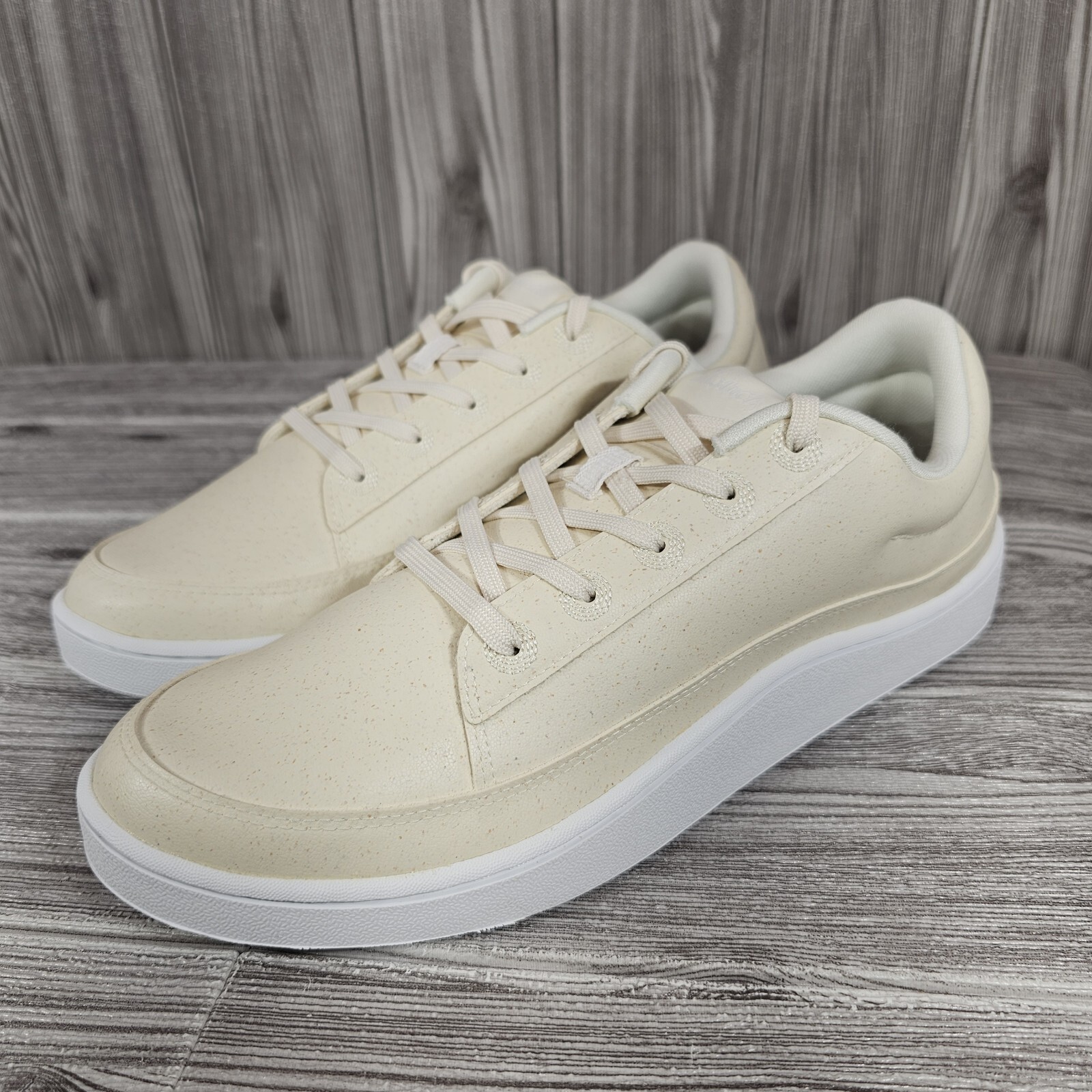 SAOLA Scarpe Allbirds Plant Pacers sneakers suola naturale Blizzard donna taglia 10