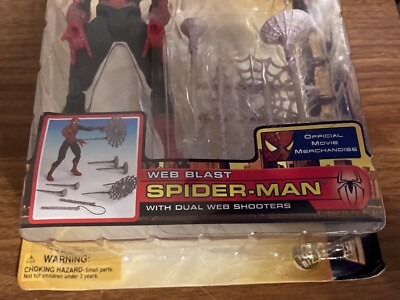 New Vintage Marvel Legends Spider-man 2 Movie Web Trap Figure Toybiz