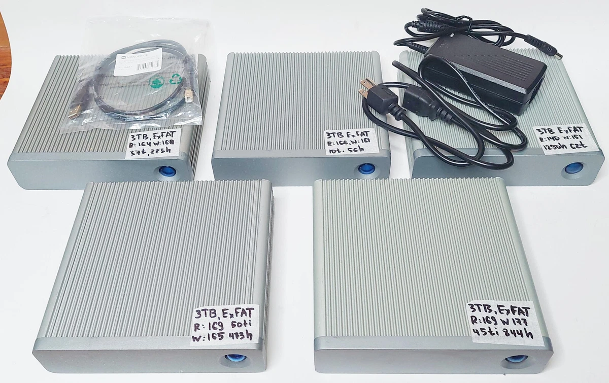LaCie External Hard Disk Drives 3 TB Storage Capacity for sale | eBay